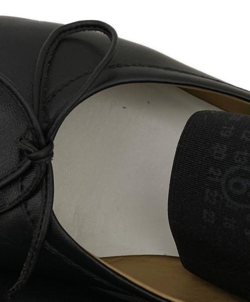 MM6 Maison Margiela（エムエムシックスメゾンマルジェラ）MM6 Maison Margiela (エムエムシックスメゾンマルジェラ) Anatomic Numbering Ballet Flats ブラック サイズ:38の古着・服飾アイテム