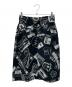CHANEL (シャネル) 80sプリントスカート ブラック サイズ:42：80000円