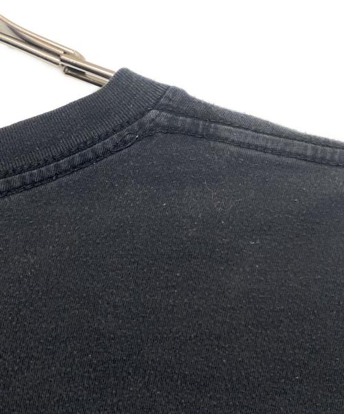 CHROME HEARTS（クロムハーツ）CHROME HEARTS (クロムハーツ) ネックロゴ長袖Tシャツ ブラック×パープル サイズ:XXLの古着・服飾アイテム