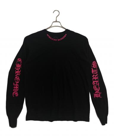 中古・古着通販】CHROME HEARTS (クロムハーツ) ネックロゴ長袖Tシャツ