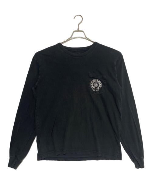 CHROME HEARTS（クロムハーツ）CHROME HEARTS (クロムハーツ) ASPEN EXCLUSIVE HORSESHOE L/S TEE ブラック サイズ:XLの古着・服飾アイテム