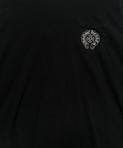 CHROME HEARTS（クロムハーツ）CHROME HEARTS (クロムハーツ) ASPEN EXCLUSIVE HORSESHOE L/S TEE ブラック サイズ:XLの古着・服飾アイテム