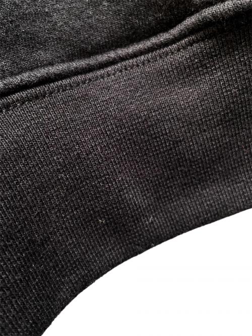 CHROME HEARTS（クロムハーツ）CHROME HEARTS (クロムハーツ) Vertical Logo FU Hood Hoodie ブラック×ブルー サイズ:Lの古着・服飾アイテム