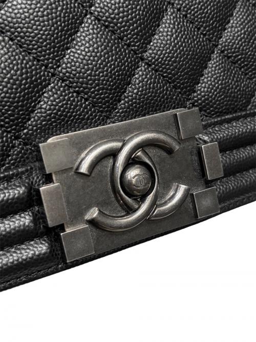 CHANEL（シャネル）CHANEL (シャネル) ボーイシャネル25 ブラック サイズ:25の古着・服飾アイテム