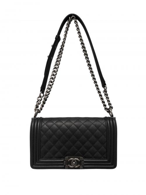 CHANEL（シャネル）CHANEL (シャネル) ボーイシャネル25 ブラック サイズ:25の古着・服飾アイテム