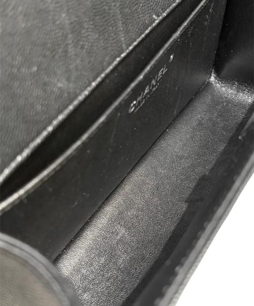 CHANEL（シャネル）CHANEL (シャネル) ボーイシャネル25 ブラック サイズ:25の古着・服飾アイテム