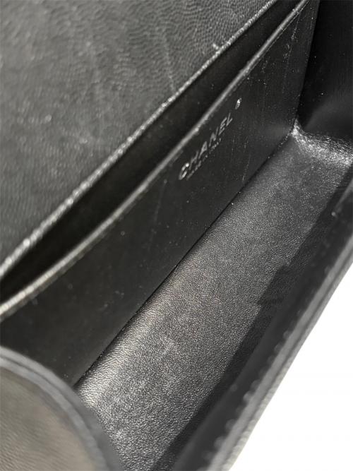 CHANEL（シャネル）CHANEL (シャネル) ボーイシャネル25 ブラック サイズ:25の古着・服飾アイテム