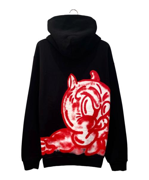 MARNI（マルニ）MARNI (マルニ) Piggy And Logo Print On Sweatshirt ブラック サイズ:46の古着・服飾アイテム