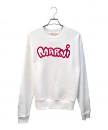 MARNI（マルニ）の古着「ロゴプリントスウェット」｜ホワイト