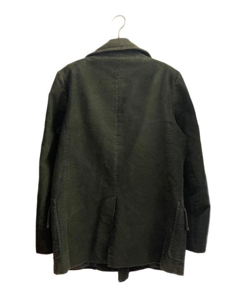 Maison Margiela 10（メゾンマルジェラ 10）Maison Margiela 10 (メゾンマルジェラ 10) モールスキンPコート ブラック サイズ:48の古着・服飾アイテム