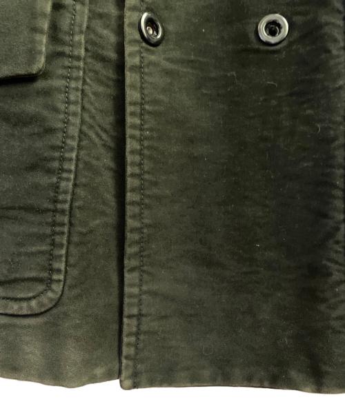 Maison Margiela 10（メゾンマルジェラ 10）Maison Margiela 10 (メゾンマルジェラ 10) モールスキンPコート ブラック サイズ:48の古着・服飾アイテム