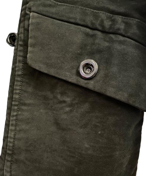 Maison Margiela 10（メゾンマルジェラ 10）Maison Margiela 10 (メゾンマルジェラ 10) モールスキンPコート ブラック サイズ:48の古着・服飾アイテム