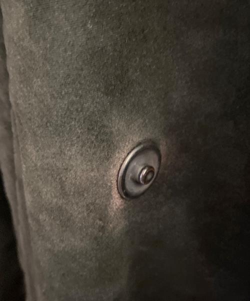 Maison Margiela 10（メゾンマルジェラ 10）Maison Margiela 10 (メゾンマルジェラ 10) モールスキンPコート ブラック サイズ:48の古着・服飾アイテム