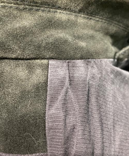 Maison Margiela 10（メゾンマルジェラ 10）Maison Margiela 10 (メゾンマルジェラ 10) モールスキンPコート ブラック サイズ:48の古着・服飾アイテム