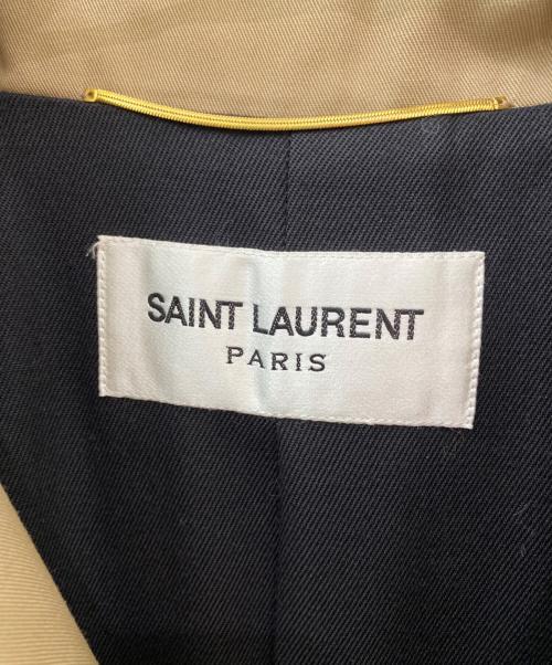 Saint Laurent Paris（サンローランパリ）Saint Laurent Paris (サンローランパリ) トレンチコート ベージュ サイズ:36の古着・服飾アイテム