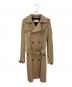 Saint Laurent Paris（サンローランパリ）の古着「トレンチコート」｜ベージュ