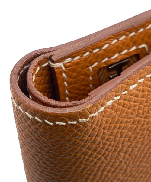HERMES（エルメス）HERMES (エルメス) ベアンコンパクト/2つ折り財布 ゴールドの古着・服飾アイテム
