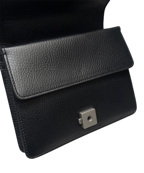 GUCCI（グッチ）GUCCI (グッチ) ディオニュソス / チェーンショルダーバッグ ブラック×シルバー金具の古着・服飾アイテム