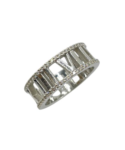 TIFFANY & Co.（ティファニー）TIFFANY & Co. (ティファニー) オープンアトラスフルダイヤリング サイズ:10号の古着・服飾アイテム