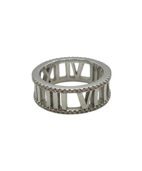 TIFFANY & Co.（ティファニー）TIFFANY & Co. (ティファニー) オープンアトラスフルダイヤリング サイズ:10号の古着・服飾アイテム