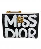 Christian Diorクリスチャン ディオール）の古着「DAHLIA ウォレット」｜ブラック×ホワイト