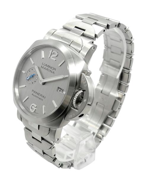 PANERAI（パネライ）PANERAI Luminor Marina 1980 3 Days Automatic ルミノール マリーナ 1950 3デイズ オートマチック Ref.PAM00977 42mm シルバー文字盤 サイズ:42mm/19.5cmの古着・服飾アイテム