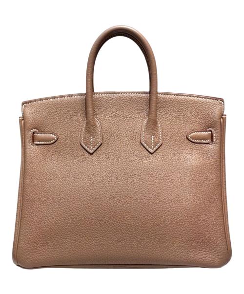 HERMES（エルメス）HERMES (エルメス) Birkin 25/バーキン25/トリヨンクレマンス/エトゥープ/シルバー金具/Z刻印：2021年 エトゥープ×シルバー金具 サイズ:25の古着・服飾アイテム