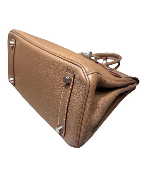 HERMES（エルメス）HERMES (エルメス) Birkin 25/バーキン25/トリヨンクレマンス/エトゥープ/シルバー金具/Z刻印：2021年 エトゥープ×シルバー金具 サイズ:25の古着・服飾アイテム