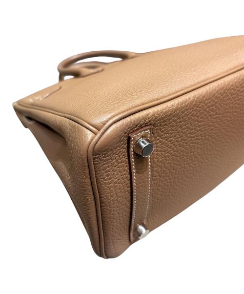 HERMES（エルメス）HERMES (エルメス) Birkin 25/バーキン25/トリヨンクレマンス/エトゥープ/シルバー金具/Z刻印：2021年 エトゥープ×シルバー金具 サイズ:25の古着・服飾アイテム
