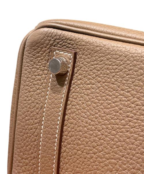 HERMES（エルメス）HERMES (エルメス) Birkin 25/バーキン25/トリヨンクレマンス/エトゥープ/シルバー金具/Z刻印：2021年 エトゥープ×シルバー金具 サイズ:25の古着・服飾アイテム