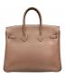 HERMES (エルメス) Birkin 25/バーキン25/トリヨンクレマンス/エトゥープ/シルバー金具/Z刻印：2021年 エトゥープ×シルバー金具 サイズ:25：2300000円