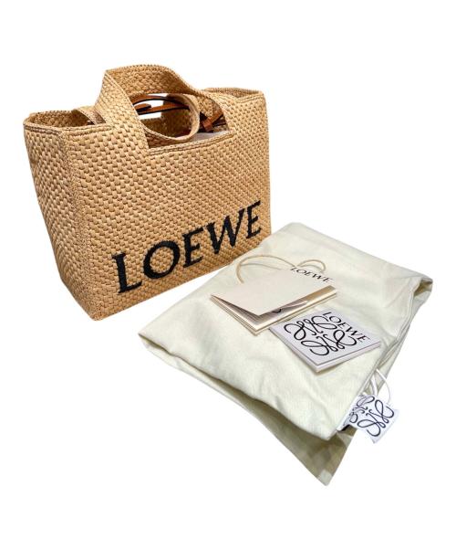 LOEWE（ロエベ）LOEWE (ロエベ) ロエベフォント トート スモール ナチュラルの古着・服飾アイテム