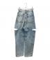 Maison Margiela (メゾンマルジェラ) スラッシュディテール デニムパンツ インディゴ サイズ:36：70000円