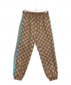 ）の古着「GGプリントテクニカルジャージジョギングパンツ」｜ベージュ