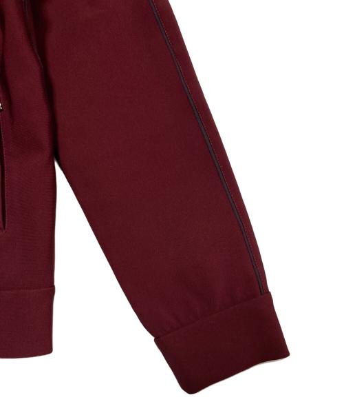 GUCCI（グッチ）GUCCI (グッチ) テクニカルジャージジップアップジャケット レッド サイズ:Lの古着・服飾アイテム