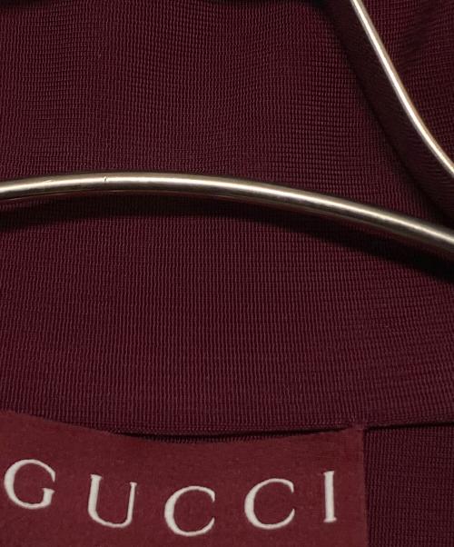 GUCCI（グッチ）GUCCI (グッチ) テクニカルジャージジップアップジャケット レッド サイズ:Lの古着・服飾アイテム