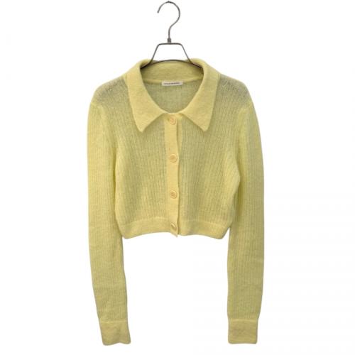 CECILIE BAHNSEN（セシリーバンセン）CECILIE BAHNSEN (セシリーバンセン) JAQUELINE CARDIGAN/ジャクリーンカーディガン イエロー サイズ:Ｓの古着・服飾アイテム