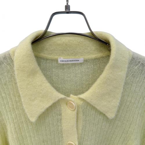 CECILIE BAHNSEN（セシリーバンセン）CECILIE BAHNSEN (セシリーバンセン) JAQUELINE CARDIGAN/ジャクリーンカーディガン イエロー サイズ:Ｓの古着・服飾アイテム