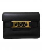 DELVAUXデルヴォー）の古着「TEMPETE COMPACT WALLET」｜ブラック