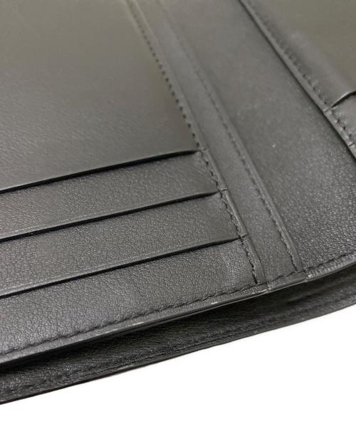 DELVAUX（デルヴォー）DELVAUX (デルヴォー) TEMPETE COMPACT WALLET ブラックの古着・服飾アイテム
