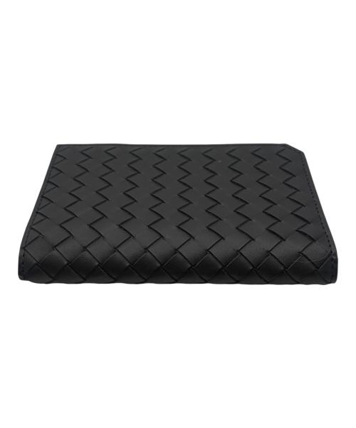 BOTTEGA VENETA（ボッテガベネタ）BOTTEGA VENETA (ボッテガベネタ) パスポートケース ブラックの古着・服飾アイテム
