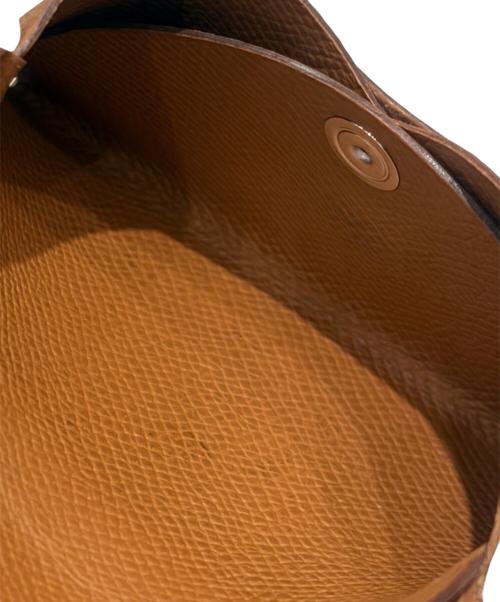 HERMES（エルメス）HERMES (エルメス) カルヴィデュオ/カードケース ゴールドの古着・服飾アイテム