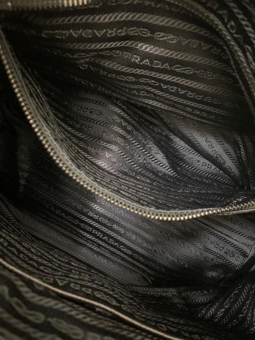 PRADA（プラダ）PRADA (プラダ) テスート ロボット2WAYトートバッグ ブラックの古着・服飾アイテム