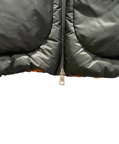 MONCLER（モンクレール）MONCLER (モンクレール) DIYA/ダウンジャケット/I20911A00159 グリーン×オレンジ サイズ:1の古着・服飾アイテム
