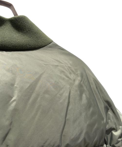 MONCLER（モンクレール）MONCLER (モンクレール) DIYA/ダウンジャケット/I20911A00159 グリーン×オレンジ サイズ:1の古着・服飾アイテム
