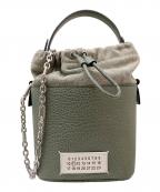 Maison Margielaメゾンマルジェラ）の古着「5AC巾着バケットバッグ」｜グリーン