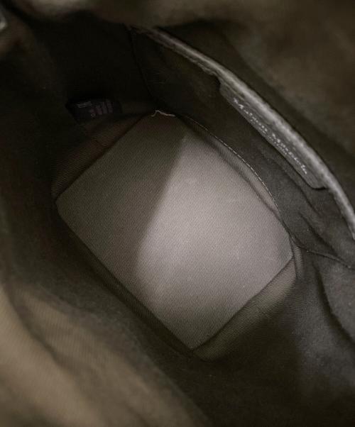 Maison Margiela（メゾンマルジェラ）Maison Margiela (メゾンマルジェラ) 5AC巾着バケットバッグ グリーンの古着・服飾アイテム