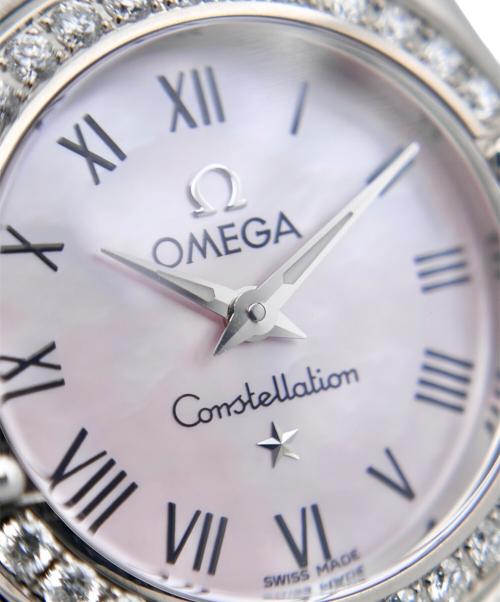 OMEGA（オメガ）OMEGA (オメガ) コンステレーション ミニ/Constellation Mini/Ref:1466.83 ピンクシェル文字盤 サイズ:22.5mmの古着・服飾アイテム