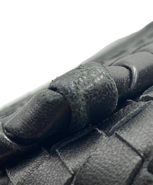 BOTTEGA VENETA（ボッテガベネタ）BOTTEGA VENETA (ボッテガベネタ) イントレチャートオリンピアーバッグ ブラックの古着・服飾アイテム