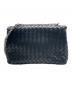 BOTTEGA VENETA (ボッテガベネタ) イントレチャートオリンピアーバッグ ブラック：140000円